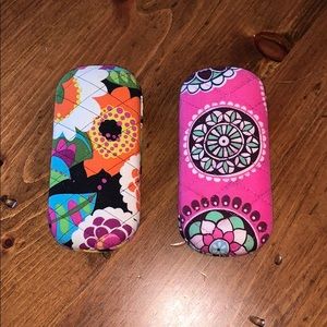 2 Vera Bradley Glasses Hard Cases for $12
